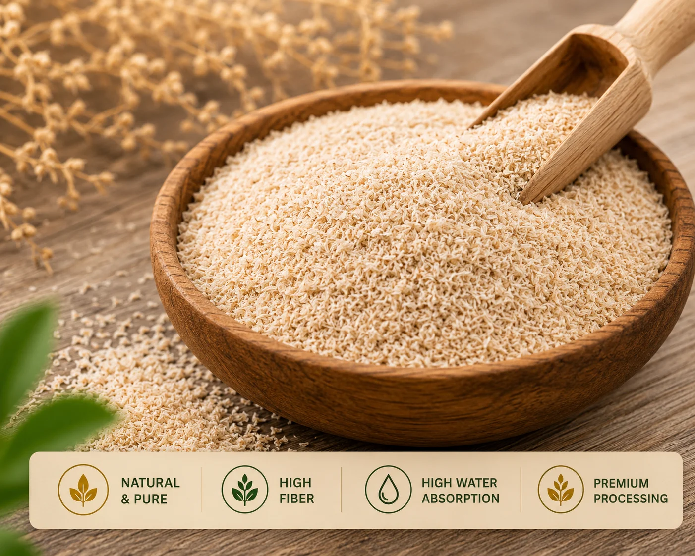 Organic Psyllium Gold Husk